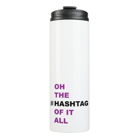 Thermische reiskoffiebeker voor sociale media thermosbeker (Voorkant)