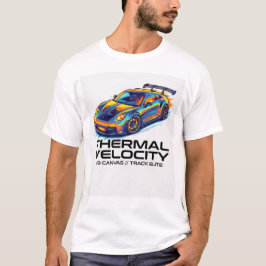Thermische Snelheid GT3 Heatmap Grafisch T-shirt