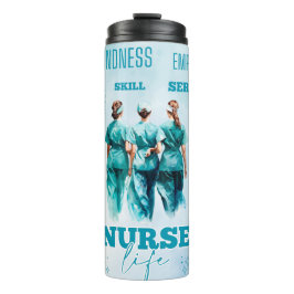 Thermische trilling bij zenuwleven thermosbeker