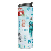 Thermische trilling bij zenuwleven thermosbeker (Gedraaid links)