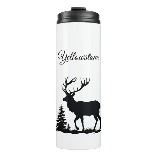 Thermische trilsteen Elk Thermosbeker (Voorkant)