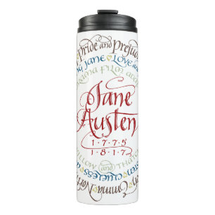 Thermische trommel - Jane Austen Period Dramas Thermosbeker
