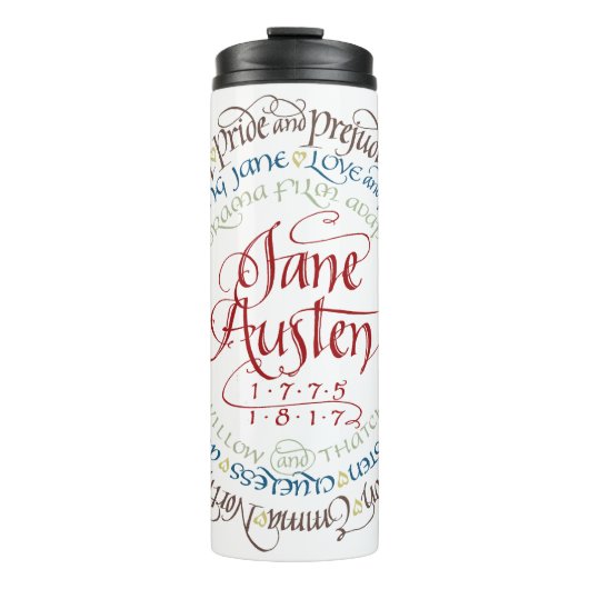 Thermische trommel - Jane Austen Period Dramas Thermosbeker (Voorkant)