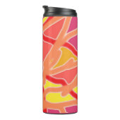 Thermische trommel - Roze Chaos in het Ontwerp van Thermosbeker (Geroteerd rechts)