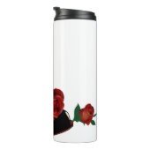 Thermische trommel - Stiletto Roos Thermosbeker (Geroteerd rechts)