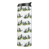 Thermische trommel van de Afrikaanse Grijze Paarde Thermosbeker (Gedraaid links)