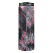 Thermische Tumbler Abstracte Bloemen Arrangement Thermosbeker (Achterkant)