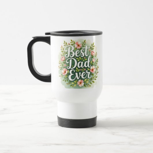 Thermische Tumbler "Beste vader ooit" - Vaderdag c Reisbeker (Links)