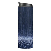 Thermische Tumbler Blauwe Regen Thermosbeker (Geroteerd rechts)