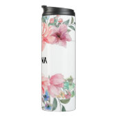Thermische Tumbler Bloem Thermosbeker (Geroteerd rechts)