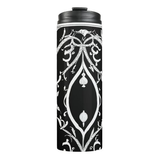 Thermische tumbler: Elegant niets spoor Thermosbeker (Voorkant)