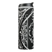 Thermische tumbler: Elegant niets spoor Thermosbeker (Gedraaid links)