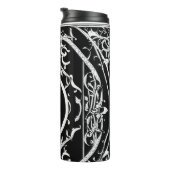 Thermische tumbler: Elegant niets spoor Thermosbeker (Geroteerd rechts)