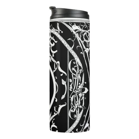 Thermische tumbler: Elegant niets spoor Thermosbeker (Geroteerd rechts)