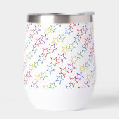 Thermische tumbler - gekleurde sterren (Links)