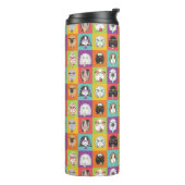 Thermische Tumbler Gelukkige Cavia's Thermosbeker (Gedraaid links)