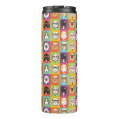 Thermische Tumbler Gelukkige Cavia's Thermosbeker (Achterkant)