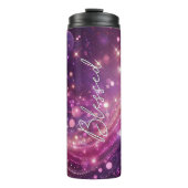 Thermische Tumbler Gezegende Fantasy Tumbler Thermosbeker (Voorkant)
