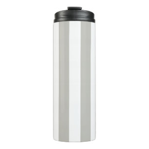 Thermische Tumbler Grijs & Wit Streep Thermosbeker