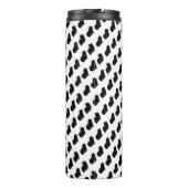 Thermische Tumbler Guinee Pig Silhouet Thermosbeker (Achterkant)