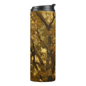 Thermische Tumbler Herfst Massive Tree Yellow Thermosbeker (Gedraaid links)