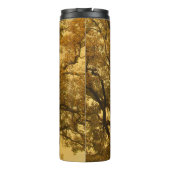 Thermische Tumbler Herfst Massive Tree Yellow Thermosbeker (Achterkant)