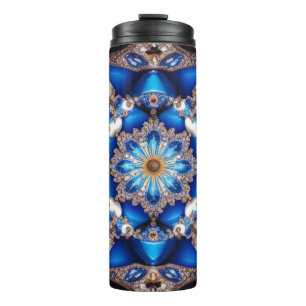 Thermische Tumbler met Argentijnse kleuren Thermosbeker