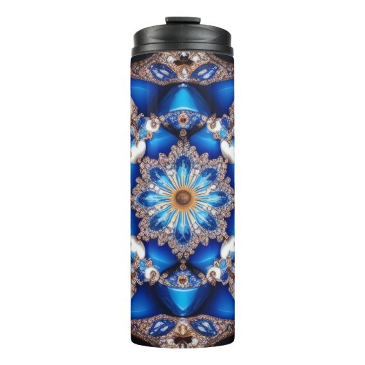 Thermische Tumbler met Argentijnse kleuren Thermosbeker (Voorkant)