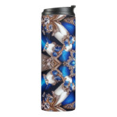 Thermische Tumbler met Argentijnse kleuren Thermosbeker (Gedraaid links)