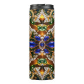 Thermische Tumbler met Brazilië Kleuren Thermosbeker (Achterkant)