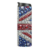 Thermische Tumbler met Britse kleuren Thermosbeker (Geroteerd rechts)