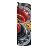 Thermische Tumbler met Duitse kleuren Thermosbeker (Geroteerd rechts)