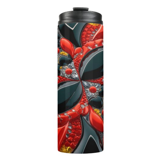 Thermische Tumbler met Duitsland Kleuren Thermosbeker (Voorkant)