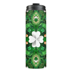 Thermische Tumbler met Ierse kleuren Thermosbeker