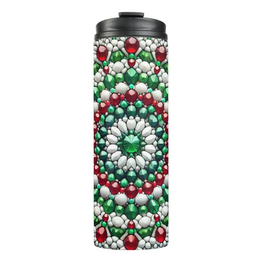 Thermische Tumbler met Italiaanse kleuren Thermosbeker (Voorkant)