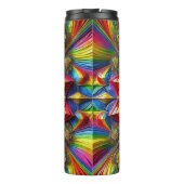 Thermische Tumbler met LGBTQ-kleuren Thermosbeker (Achterkant)