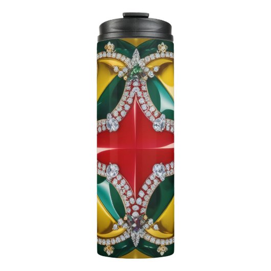 Thermische Tumbler met Los Angeles Kleuren Thermosbeker (Voorkant)