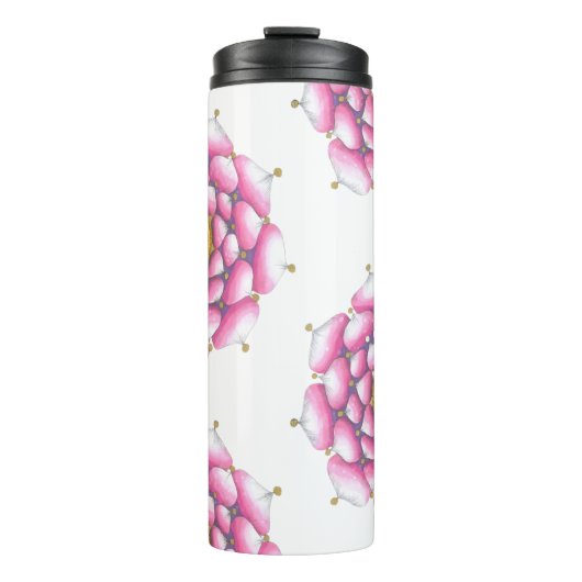 Thermische Tumbler met Mandala Design Thermosbeker (Voorkant)