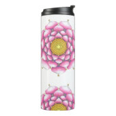 Thermische Tumbler met Mandala Design Thermosbeker (Gedraaid links)