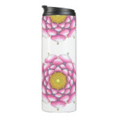 Thermische Tumbler met Mandala Design Thermosbeker (Geroteerd rechts)
