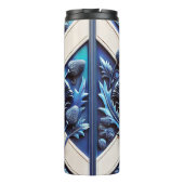 Thermische Tumbler met Scottish Thistles Design Thermosbeker (Achterkant)