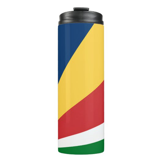 Thermische Tumbler met Seychellen Kleuren Thermosbeker (Voorkant)