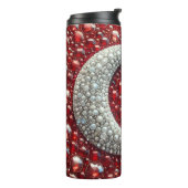 Thermische Tumbler met Turkse kleuren Thermosbeker (Gedraaid links)