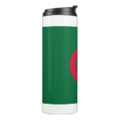 Thermische Tumbler met vlag van Algerije Thermosbeker (Gedraaid links)