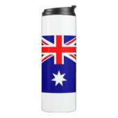 Thermische Tumbler met vlag van Australië Thermosbeker (Gedraaid links)