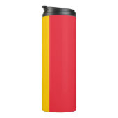 Thermische Tumbler met vlag van België Thermosbeker (Geroteerd rechts)