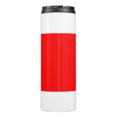 Thermische Tumbler met vlag van Canada Thermosbeker (Achterkant)