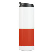 Thermische Tumbler met vlag van Chili Thermosbeker (Geroteerd rechts)
