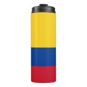 Thermische Tumbler met vlag van Colombia Thermosbeker (Voorkant)