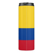 Thermische Tumbler met vlag van Colombia Thermosbeker (Achterkant)